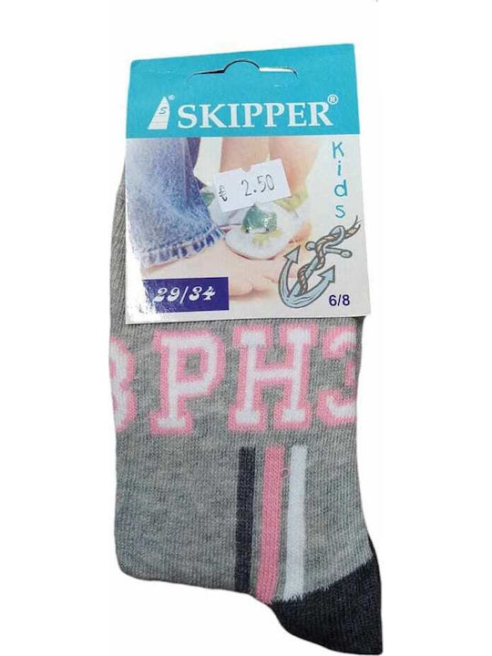 Skipper Kindersocken Grey
