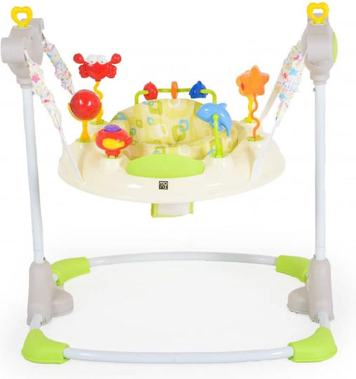 Moni Baby Jumper Vista Cu Muzică Lumină Și Sunete Pentru 6+ Luni