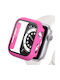 Orso Plastikhülle in Rosa Farbe für Apple Watch 42mm Serie 10 2024