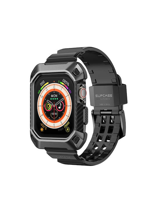 Supcase Unicorn Beetle Pro Plastic Case in Black color for Apple Watch 10 42mm
