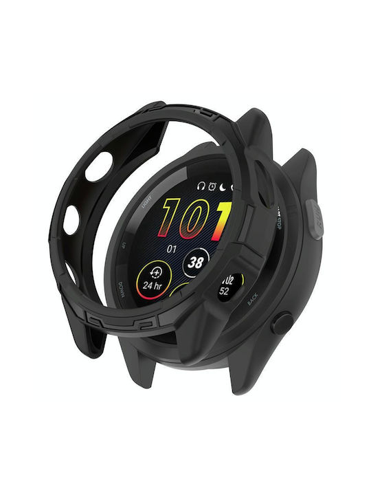 Forerunner Силиконов Калъф в Черен цвят за Garmin Forerunner 265 Forerunner Силиконов Калъф в Черен цвят за Garmin Forerunner 265