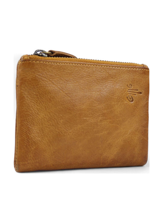 Small Leather Women's Wallet Brown