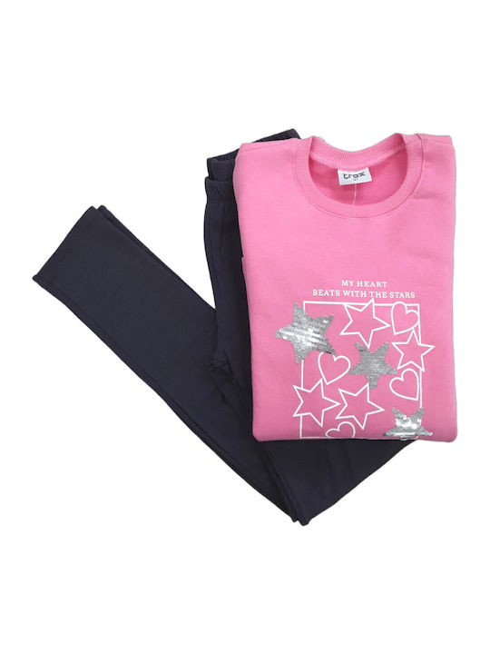 Trax Kids Sweatpants Set Pink