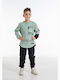 Kinder Sweatpants Set - Jogginganzug Bay Leaf Mint 2Stück