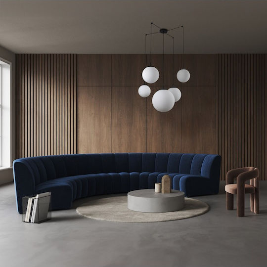 TK Lighting Κρεμαστό Φωτιστικό Λευκό για 5 Λαμπτήρες E27