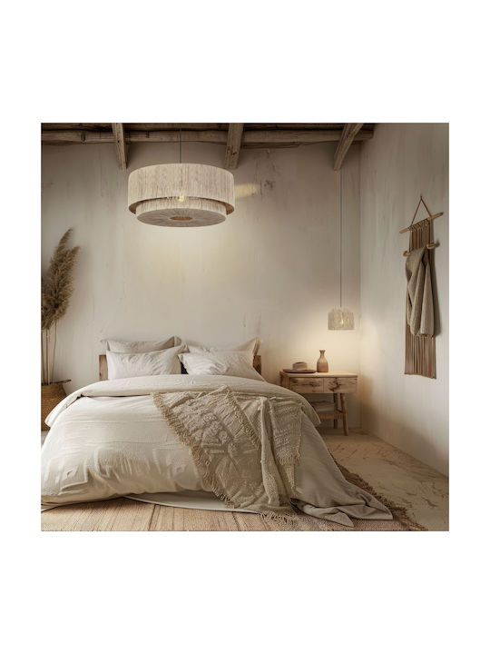 Trio Lighting Pendant Light Beige 31x150cm