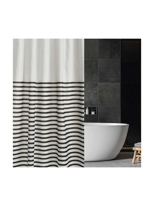 Whitegg Bc101 Shower Curtain Fabric 180x180cm White