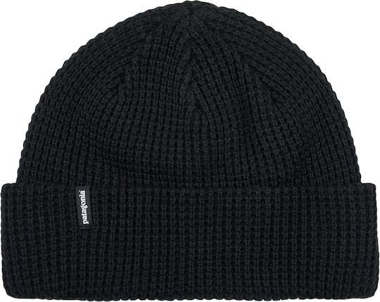 Beanie Γυναικείος Σκούφος Πλεκτός σε Μαύρο χρώμα