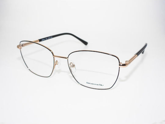 Rebecca Blu Rj01 Γυναικείος Μεταλλικός Σκελετός Μαύρος RB7647 RJ01