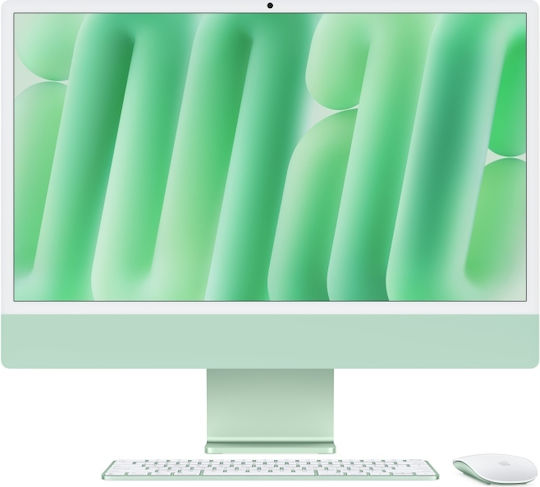 Apple IMac 24" 2024 (M4-10-Kern/16GB/512GB SSD/10-Kern-GPU/macOS) Green GR
