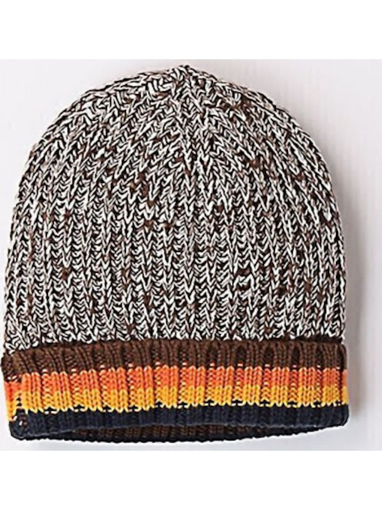 Kinder Mütze Gestrickt Braun