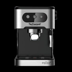 Techwood Automatic for Ground Coffee Silver TCA-156EXN
