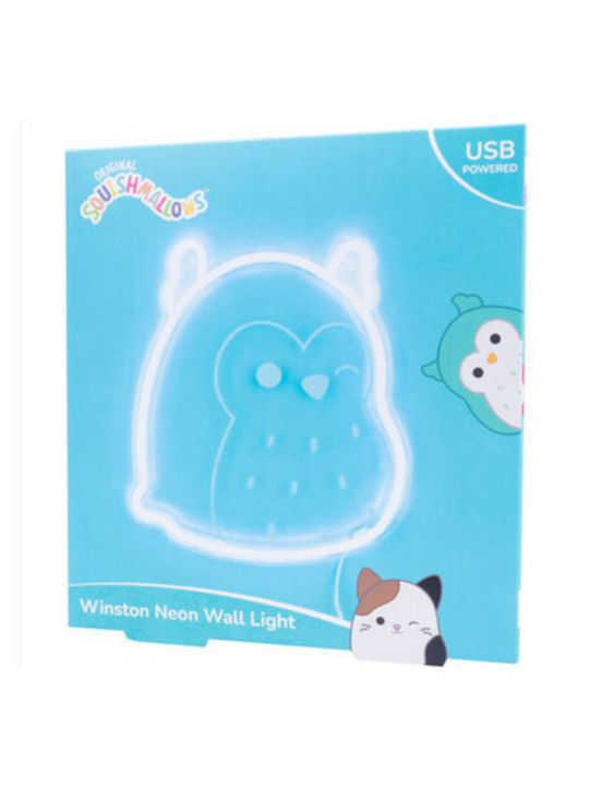 Fizz Squishmallows Winston Neon Wall Light 350068