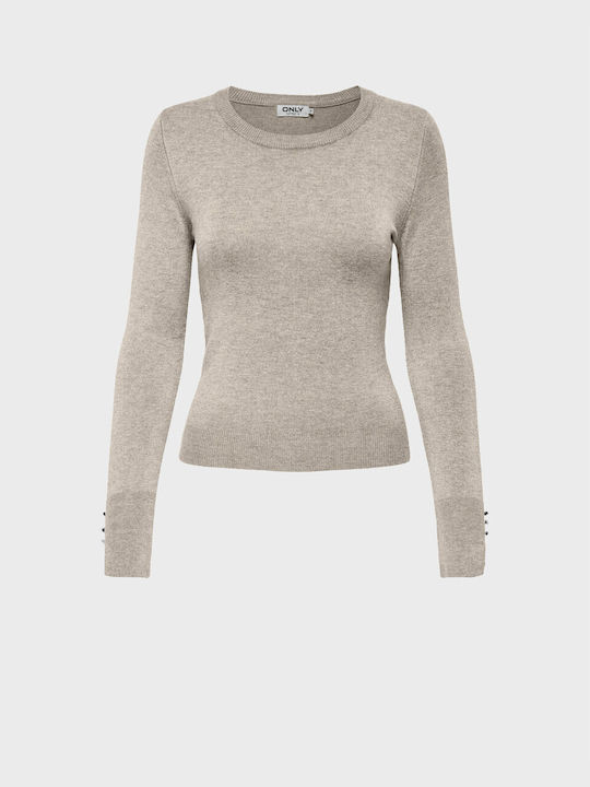 Only Women's Sweater Beige