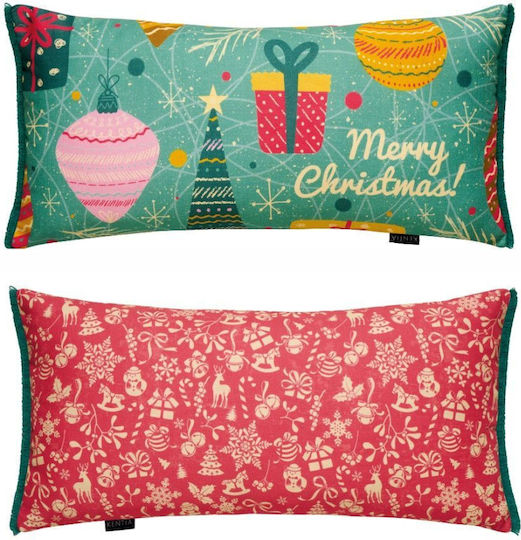 Kentia Weihnachtsdekoratives Kissen Rechteckig 30x60cm