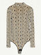 Bodysuit Camel/Black