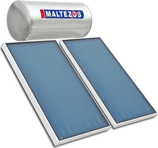 Maltezos Solar-Warmwasserbereiter 200Es Glas Doppelte Energie 2.7qm Auswahl
