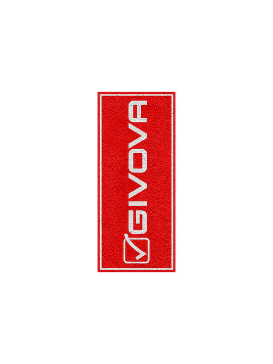 Givova Telo Fitness Πετσέτα Γυμναστηρίου Κόκκινη