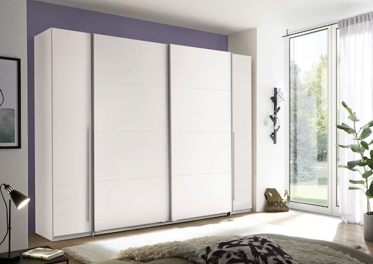 Четири врати Плъзгащи се Prato 270x60x210см Бяла Четири врати Плъзгащи се Prato 270x60x210см Бяла
