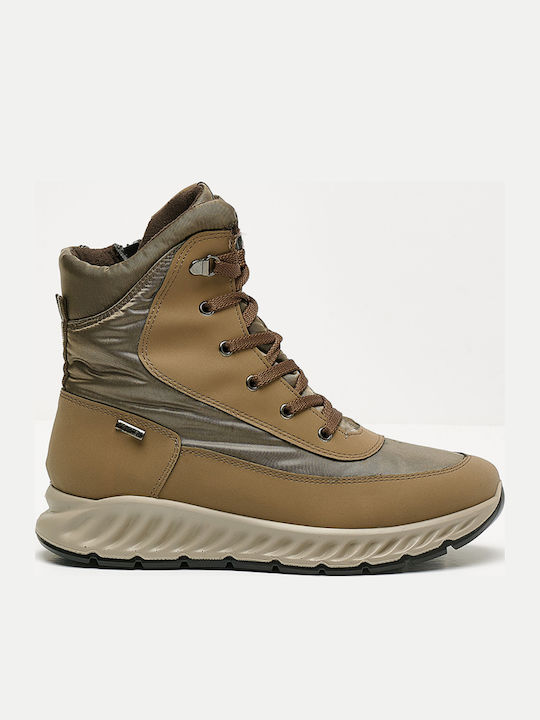 Stiefeletten Damen Braun