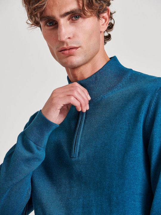Funky Buddha Langarm-Pullover teal