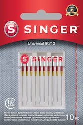 Singer Universal Needle Woven Fabrics 80/12 10pk