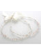 Handgefertigte Hochzeitskronen Boho Porzellanblumen Rosa Lachs Mocha