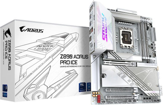 Gigabyte Z890 Aorus Pro Ice Wi-Fi Motherboard ATX με Intel 1851 Socket