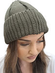 Remix Beanie Unisex Beanie Knitted in Green color