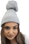Remix Pom Pom Beanie Unisex Beanie Knitted in G...