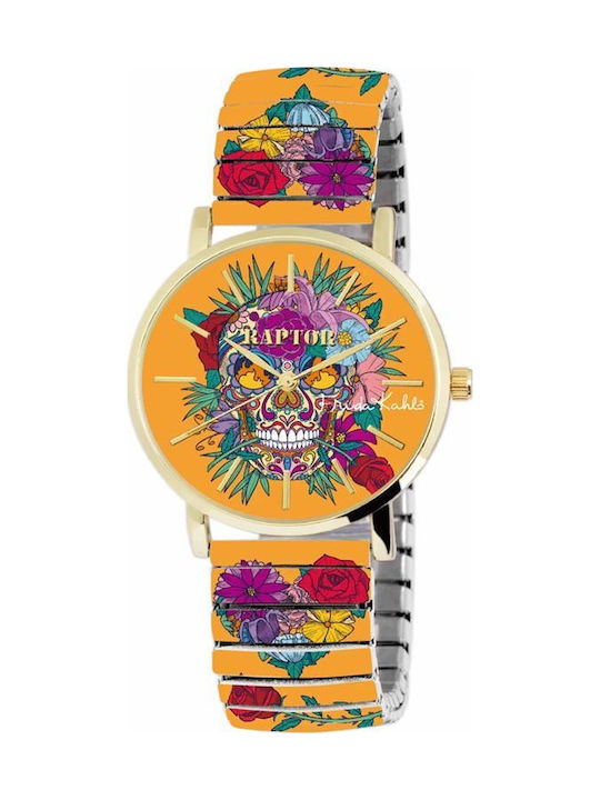 Raptor Damen Uhr mit Metallarmband