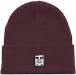 Obey Шапка Мъжки Шапка Плетена в Лилав цвят