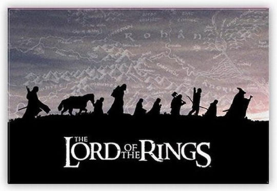 Lord Rings Fellowship Ring Μαγνητάκι Ψυγείου 5.5x8cm