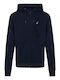 Sweatshirt with Hood Navy Blue