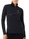 Women's Long Sleeve Black Top