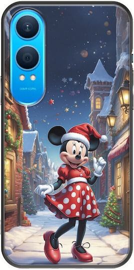 Desene animate de Crăciun Minnie Oneplus Nord Ce4 Lite 5g Negru TPU Silicon Negru