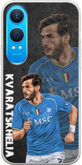 Football Stars Khvicha Kvaratskhelia Oneplus Nord Ce4 Lite 5g Flexible TPU Clear Silicone