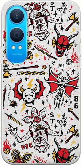 Stranger Things Monsters Oneplus Nord Ce4 Lite 5g Flexible TPU Transparent Silicone