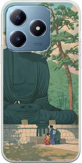 Ukiyo-e Great Buddha Realme C63 Flexible TPU Transparent Silicone