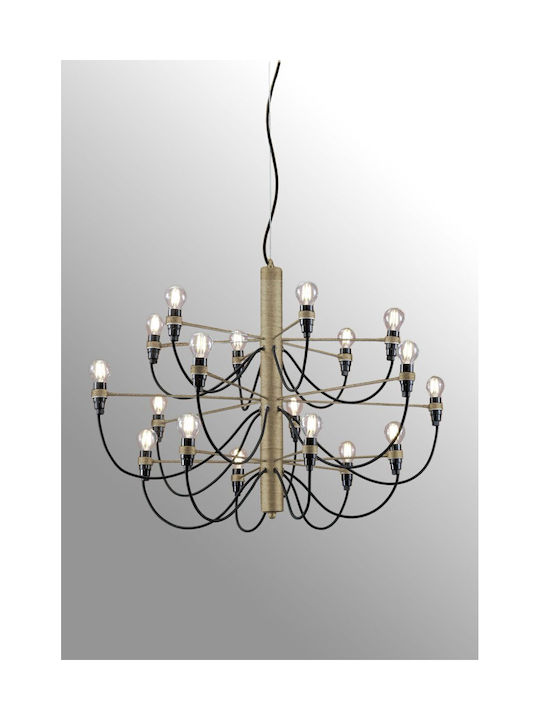 Luma 100-01168-30 Candelabru 18xE14 Ø65cm Auriu...