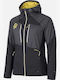 Women's for Hiking Short Sports Jacket for Winter with Hood Grey