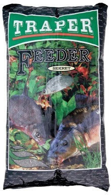 Feeder Sekret Traper 1 Kg Plătică Neagră Crap Caras Roșioară Clean