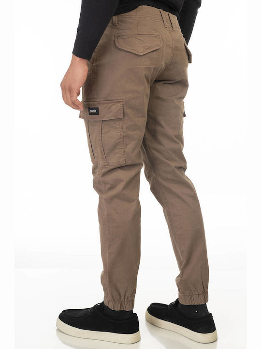 Double Herrenhose Cargo Braun