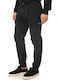 Herrenhose Cargo Reguläre Passform Schwarz