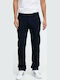 Pantaloni Chino Elastic cu Croială Normală blue