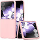 Skin Feel Buchen Sie Kunststoff Rosa (Xiaomi Mix Flip)