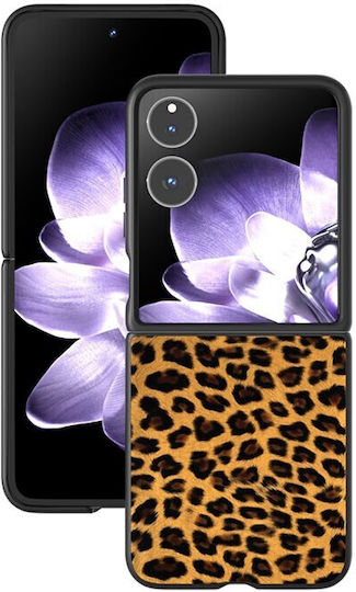 Leopard Pattern Buchen Sie Kunststoff Gold (Xiaomi Mix Flip)