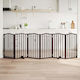 vidaXL Wooden Dog Divider with 6 Panels 300x90c...