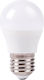 Redled Value LED-Lampe 6W für Fassung E27 und Form G45 Kühles Weiß