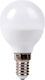 Redled Value Λάμπα LED 6W για Ντουί E14 και Σχήμα G45 Ψυχρό Λευκό